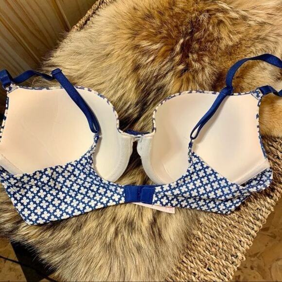 Victoria’s Secret Demi Buste Padded Bra 34C Floral Coquette Datenight Cute Daisy - Picture 2 of 6